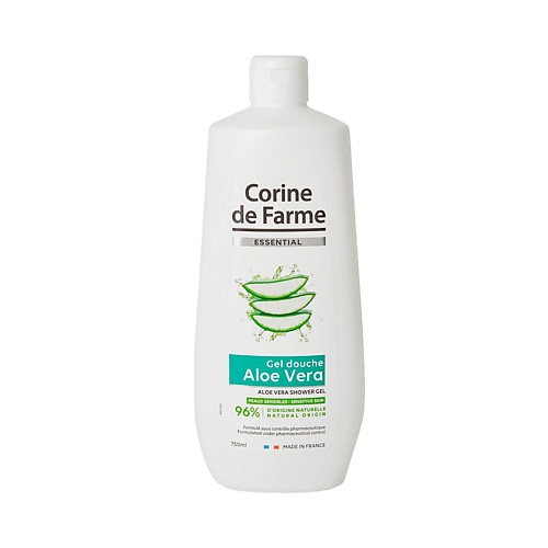 CORINE DE FARME Гель для душа Алоэ вера Aloe Vera Shower Gel 750 #1
