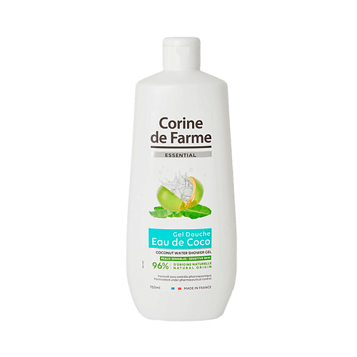 CORINE DE FARME Гель для душа Кокосовая вода Coconut Water Shower Gel 750 #1