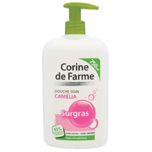 CORINE DE FARME Гель для душа Камелия Douche Soin Camelia Surgras 750 #1
