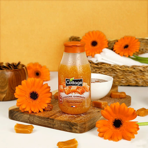 COTTAGE Гель для душа отшелушивающий Exfoliating Shower Gel – Sweet Caramel 270 #1