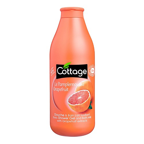 COTTAGE Гель-пена для ванны и душа Грейпфрут Tonic Shower Gel And Bath 750 #1