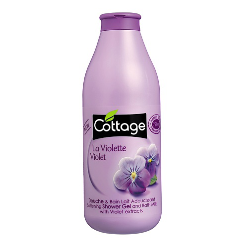 COTTAGE Гель-пена для ванны и душа Фиалка Softening Shower Gel And Bath 750 #1