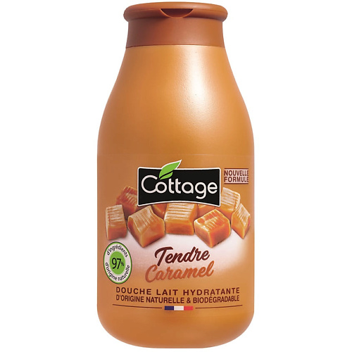 COTTAGE Молочко для душа увлажняющее Moisturizing Shower Milk – Sweet Caramel 250 #1