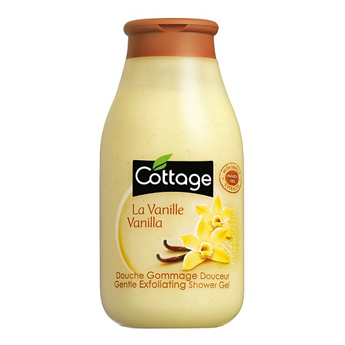 COTTAGE Отшелушивающий гель для душа - Ваниль Exfoliating Shower Gel 250 #1