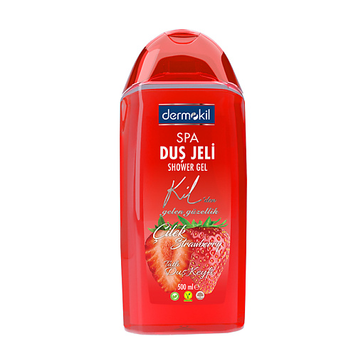 DERMOKIL Гель для душа с клубникой Strawberry Shower Gel 500 #1