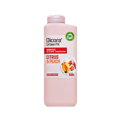 DICORA URBAN FIT Гель для душа Цитрусы и персик 400 #1
