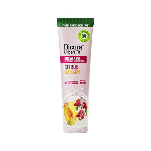 DICORA URBAN FIT Гель для душа Цитрусы и персик 100 #1
