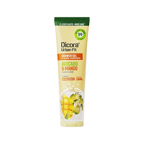 DICORA URBAN FIT Гель для душа Манго и авокадо 100 #1