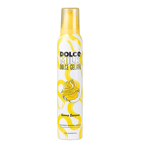 DOLCE MILK Мусс для  душа "Ханна Банана" 200 #1