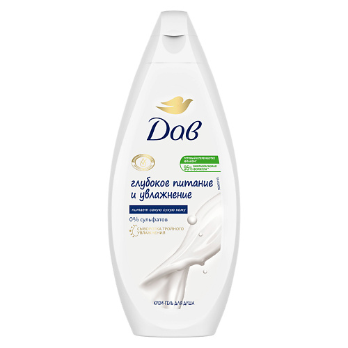 DOVE ДАВ Гель для душа Глубокое питание и увлажнение 250 #1