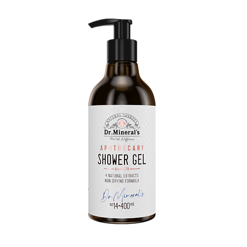 DR.MINERAL’S Натуральный гель для душа, бережное очищение и увлажнение кожи 400 #1