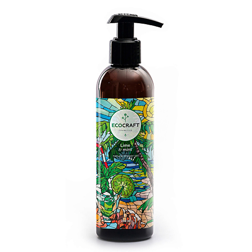 ECOCRAFT Гель для душа Лайм и мята Lime & Mint Natural Shower Gel 250 #1