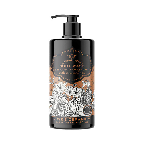 EMPIRE AUSTRALIA Гель для душа с маслами розы и герани Rose And Geranium Body Wash 500 #1