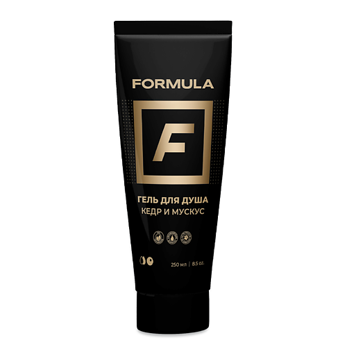 F Гель для душа Кедр и мускус FORMULA 250 #1