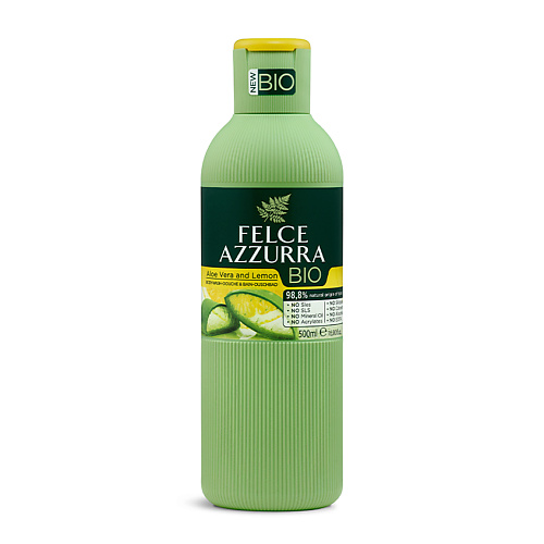 FELCE AZZURRA Био Гель для душа Алоэ и Лимон Bio Aloe Vera and Lemon 500 #1