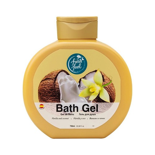 FRESH FEEL Гель для душа Moussel Vanilla &Coconut 750 #1