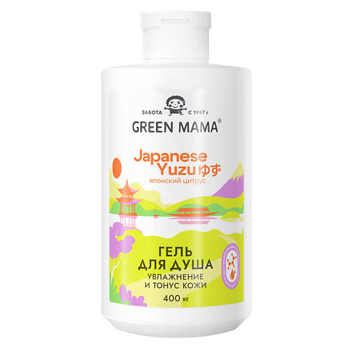 GREEN MAMA Гель для душа джапанис юзу Japanese Yuzu 400 #1