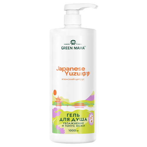 GREEN MAMA Гель для душа джапанис юзу Japanese Yuzu 1000 #1