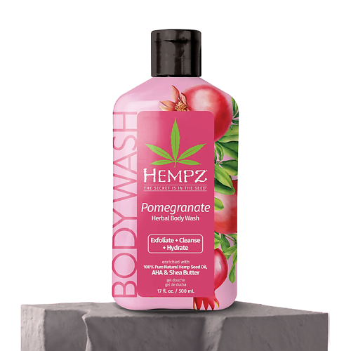 HEMPZ Гель для душа Гранат Pomegranate Herbal Body Wash 500 #1