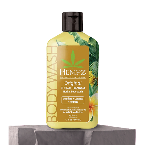 HEMPZ Гель для душа Оригинальный Original Floral Banana Herbal Body Wash 500 #1