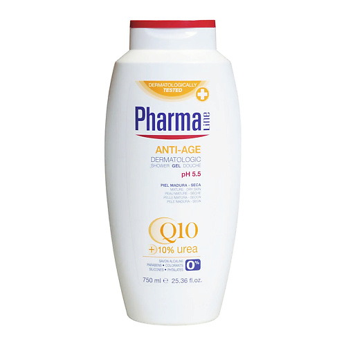 HERBAL Гель для душа антивозрастной с коэнзимом q10 Pharma Line Anti-Age Shower Gel Douche 750 #1