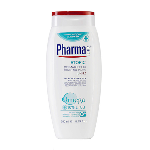 HERBAL Гель для душа для сухой и чувствительной кожи Pharma Line Atopic Shower Gel Douche 250 #1