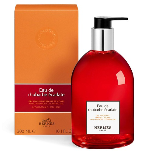 HERMÈS HERMES Парфюмированный гель для душа Eau de Rhubarbe Ecarlate 300 #1
