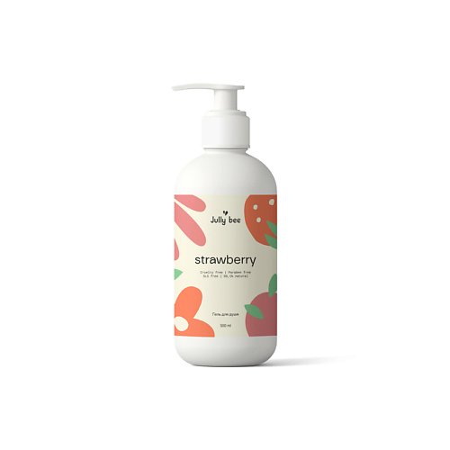 JULLY BEE Гель для душа увлажняющий Strawberry 500 #1