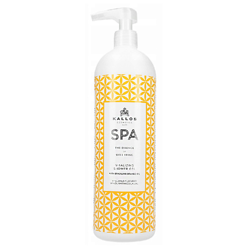 KALLOS COSMETICS Spa Гель для душа Vitalizing, бодрящий, с бразильским апельсиновым маслом 1000 #1