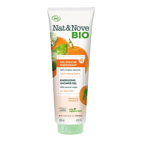 KERANOVE Бодрящий гель для душа Nat & Nove Bio Shower Gel 250 #1