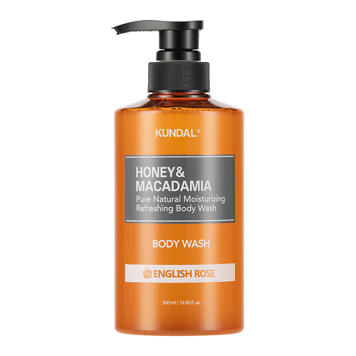 KUNDAL Гель для душа Английская роза Honey & Macadamia Body Wash 500 #1