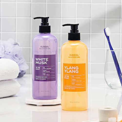 KUNDAL Гель для душа Белый мускус White Musk Rich Perfume Body Wash 500 #1