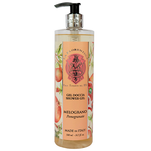 LA FLORENTINA Гель для душа Pomegranate. Гранат 500 #1