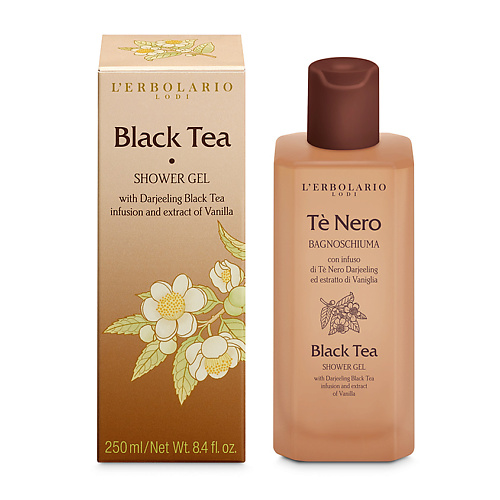 LERBOLARIO Гель для душа "Черный Чай" Black Tea Shower Gel 250 #1