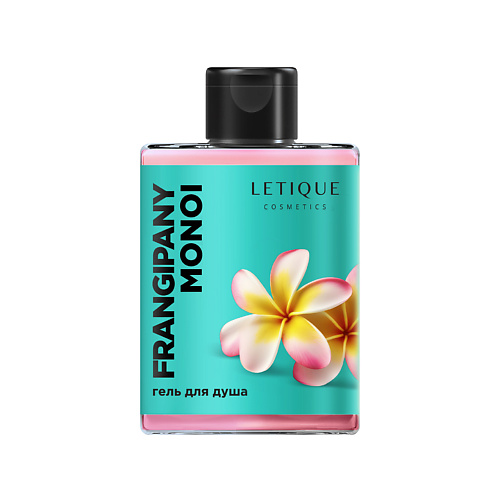 LETIQUE COSMETICS Гель для душа FRANGIPANI MONOI 300 #1