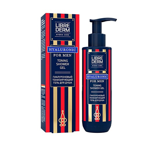 LIBREDERM Гель для душа гиалуроновый тонизирующий Hyaluronic Toning Shower Gel for Men 250 #1