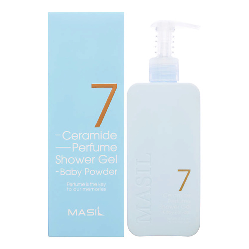 MASIL Парфюмированный гель для душа 7 Ceramide Perfume Shower Gel Baby Powder 300 #1