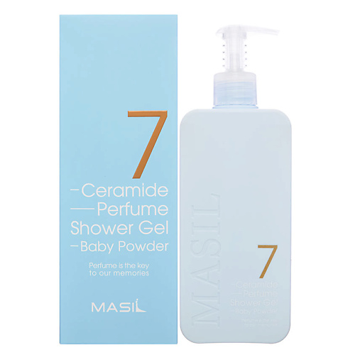 MASIL Парфюмированный гель для душа 7 Ceramide Perfume Shower Gel Baby Powder 500 #1