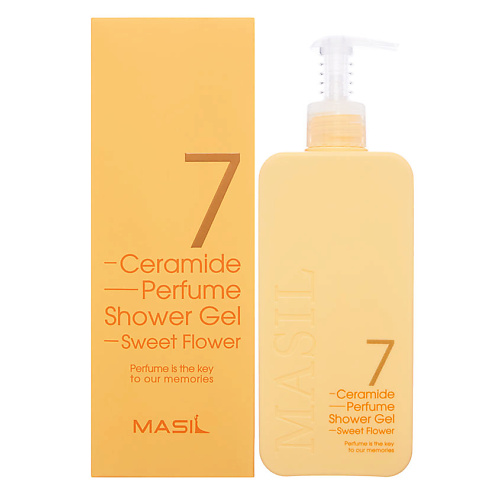 MASIL Парфюмированный гель для душа с ароматом малины 7 Ceramide Perfume Shower Gel Sweet Flower 500 #1