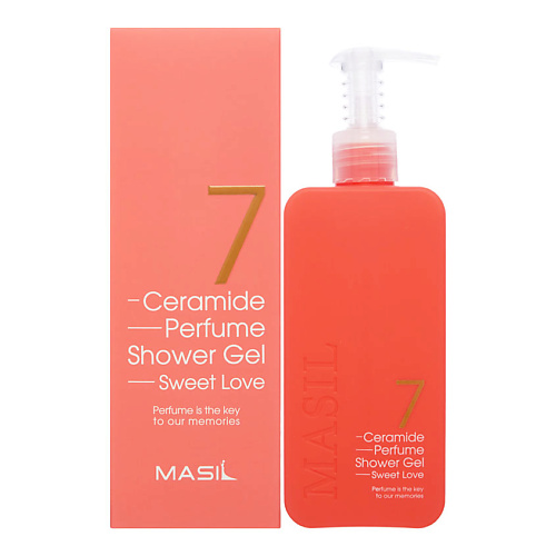 MASIL Парфюмированный гель для душа С АРОМАТОМ ИРИСА 7 Ceramide Perfume Shower Gel Sweet Love 500 #1