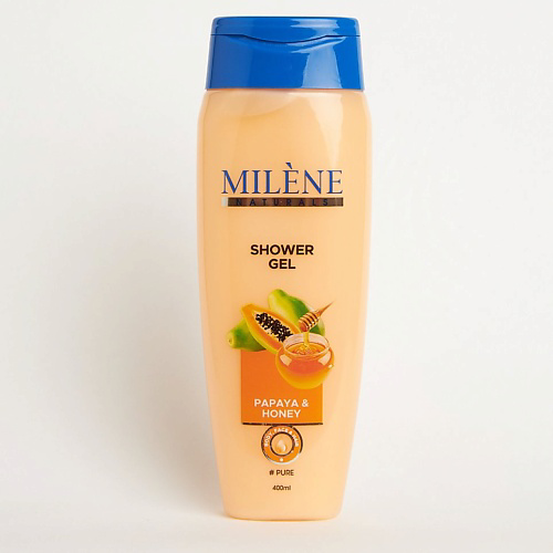 MILENE Гель для душа папайя и мед 400 #1