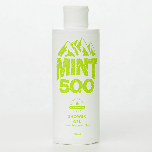 MINT500 Гель для душа Shower Gel Green Tea Lemon Mint 250 #1