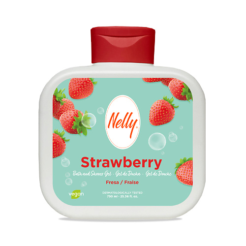 NELLY Гель для душа STRAWBERRY 750 #1