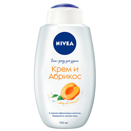 NIVEA Гель-уход для душа "Крем абрикос" 750 #1