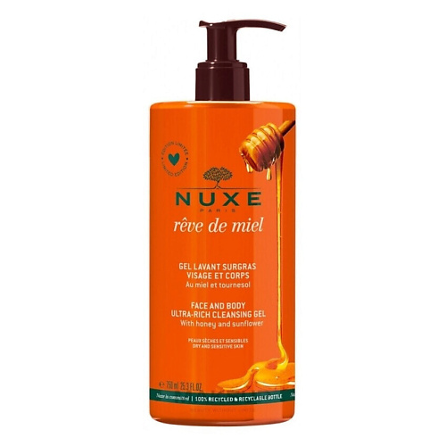 NUXE Гель для лица и тела Rêve de Miel Face & Body Ultra‑Rich 750 #1