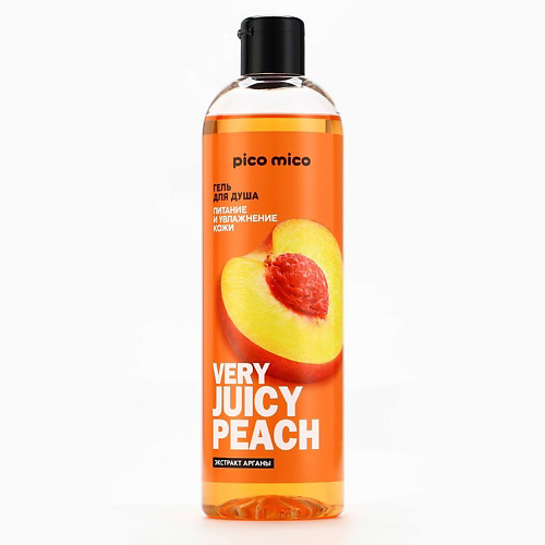 PICO MICO Гель для душа Very juicy peach, аромат персика 400 #1