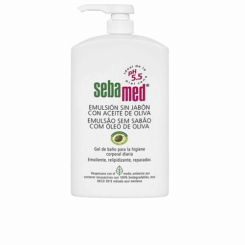 SEBAMED Эмульсия без мыла Soap-free Emulsion для чувствительной и сухой кожи 1000 #1