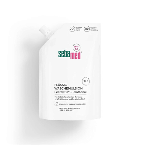 SEBAMED Эмульсия для чувствительной кожи с глицерином и пантенолом Flussig Waschemulsion 400 #1