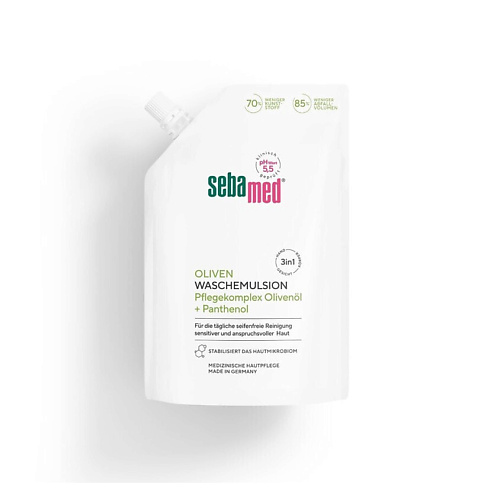 SEBAMED Эмульсия для очищения сухой кожи с маслом оливы Oliven Waschemulsion 400 #1