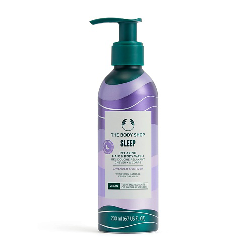 THE BODY SHOP Расслабляющий шампунь и гель для душа Sleep Relaxing с ароматом лаванды и ветивера 200 #1